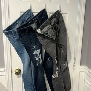 3 Size 6 American Eagle Jeans